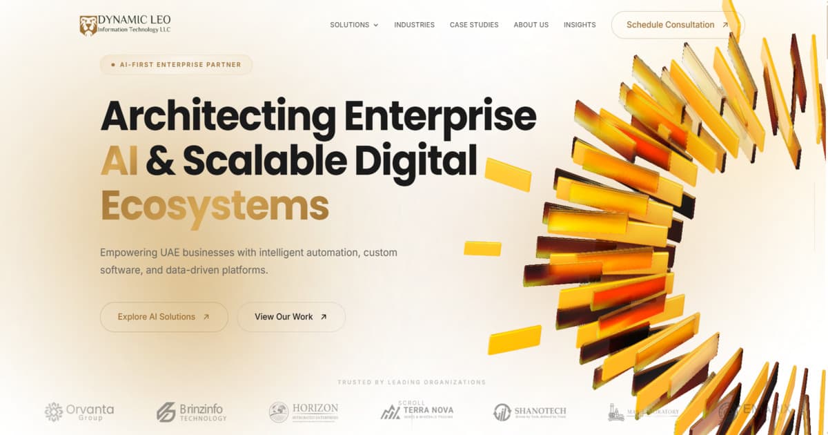 Dynamic Leo Website